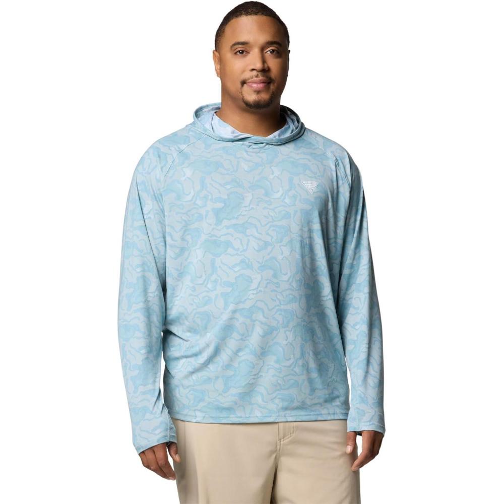 imageColumbia mens Pfg Uncharted HoodieCrushed Blue Swamplands