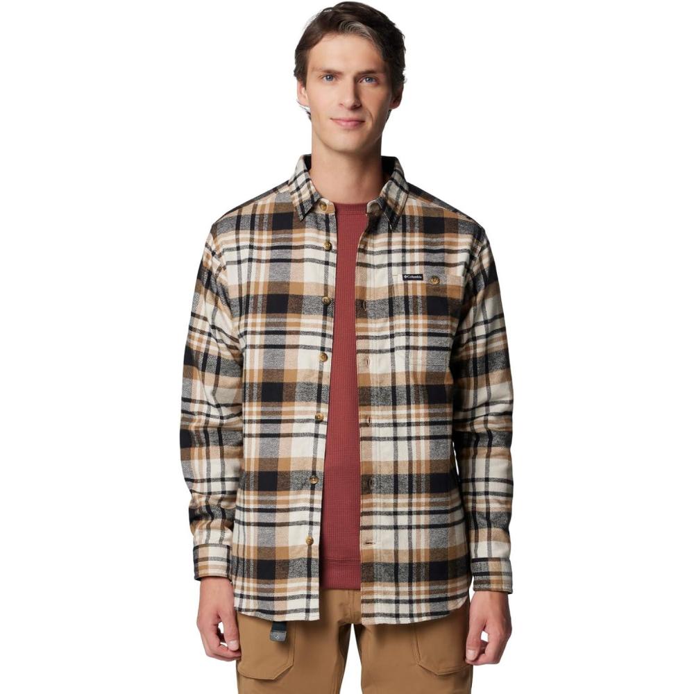 imageColumbia mens Pitchstone Heavyweight Flannel IiDelta Multi Plaid