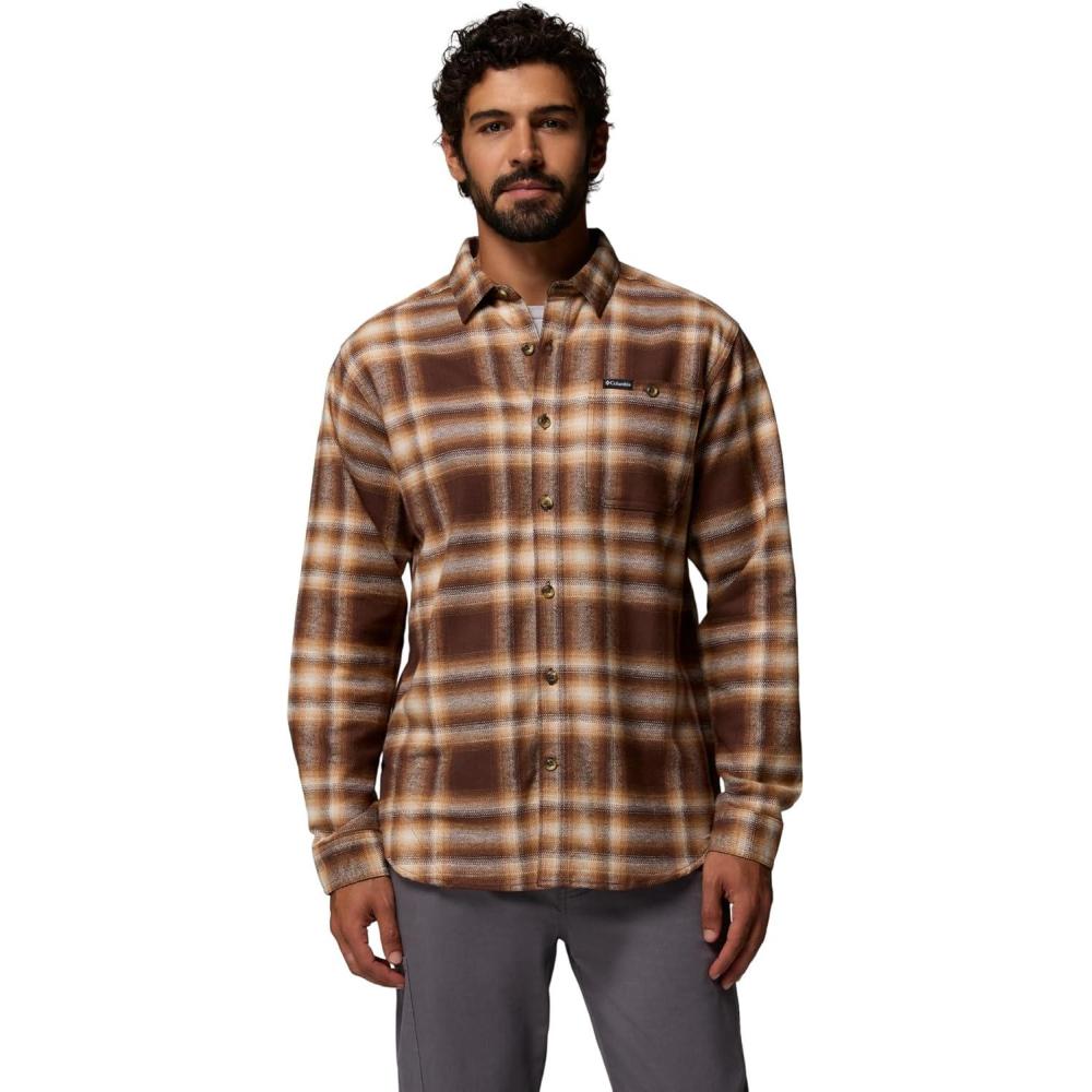 imageColumbia mens Pitchstone Heavyweight Flannel IiTobacco Twilight Ombre
