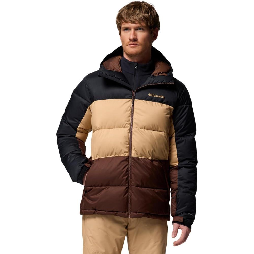 imageColumbia mens Slope Style JacketBlackCanoeTobacco