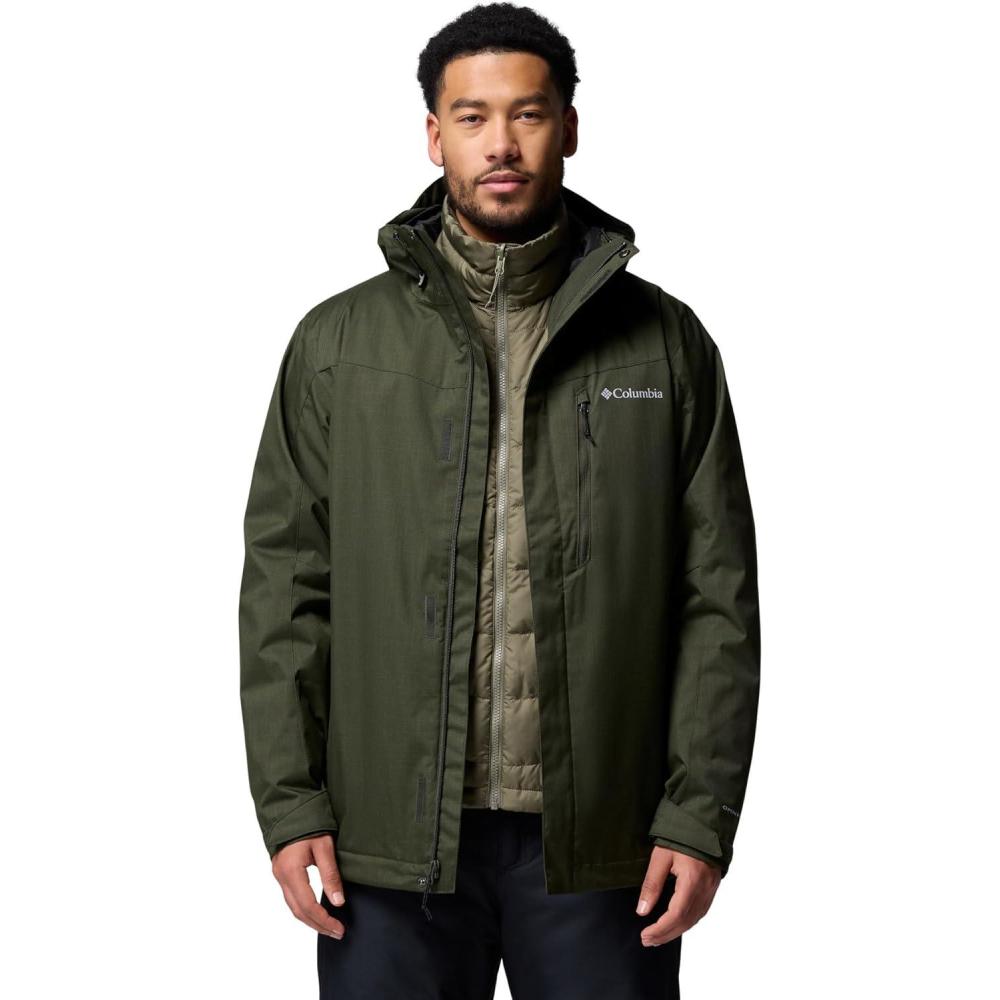 imageColumbia mens Whirlibird V Interchange JacketGreenscape Melange