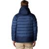 Columbia Mens Autumn Park Ii Down Hooded Jacket(Dark Mountain/Collegiate Navy)