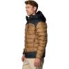 Columbia Mens Autumn Park Ii Down Hooded Jacket(Delta/Black)