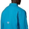 Columbia Mens Blood and Guts V Long Sleeve Shirt(Blue Echo)