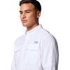 Columbia Mens Blood and Guts V Long Sleeve Shirt(White)