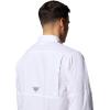 Columbia Mens Blood and Guts V Long Sleeve Shirt(White)