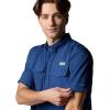 Columbia Mens Blood and Guts V Short Sleeve Shirt(Carbon)