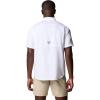 Columbia Mens Blood and Guts V Short Sleeve Shirt(White)
