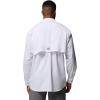 Columbia Mens Bonehead Ls Shirt(White)