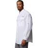 Columbia Mens Bonehead Ls Shirt(White)