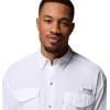 Columbia Mens Bonehead Ls Shirt(White)