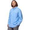 Columbia Mens Bonehead Ls Shirt(White Cap)