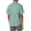 Columbia Men’s Bonehead Short Sleeve Shirt(Aqua Tone)