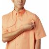 Columbia Men’s Bonehead Short Sleeve Shirt(Bright Nectar)