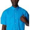 Columbia Men’s Bonehead Short Sleeve Shirt(Compass Blue)