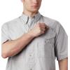 Columbia Men’s Bonehead Short Sleeve Shirt(Cool Grey)