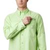 Columbia Men’s Bonehead Short Sleeve Shirt(Jade Lime)