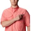Columbia Men’s Bonehead Short Sleeve Shirt(Salmon)