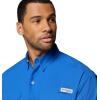 Columbia Men’s Bonehead Short Sleeve Shirt(Vivid Blue)