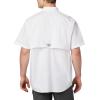 Columbia Men’s Bonehead Short Sleeve Shirt(White)