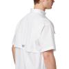 Columbia Men’s Bonehead Short Sleeve Shirt(White)