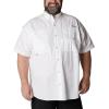 Columbia Men’s Bonehead Short Sleeve Shirt(White)