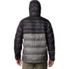 Columbia Mens Buck Butte II Insulated Hooded Jacket(City Grey/Shark)