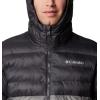 Columbia Mens Buck Butte II Insulated Hooded Jacket(City Grey/Shark)