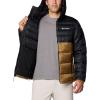 Columbia Mens Buck Butte II Insulated Hooded Jacket(Delta/Black)