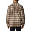 Columbia Mens Cornell Woods Fleece Lined Shirt Jacket(Ancient Fossil Medium Tartan)