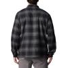 Columbia Mens Cornell Woods Fleece Lined Shirt Jacket(Blackuffalo Tartan)