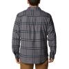 Columbia Mens Cornell Woods Fleece Lined Shirt Jacket(City Grey Windowpane)