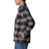 Columbia Mens Cornell Woods Fleece Lined Shirt Jacket(City Grey/Blue Stone Woodsman Tartan)