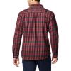 Columbia Mens Cornell Woods Fleece Lined Shirt Jacket(Collegiate Navy Medium Tartan)