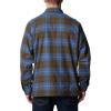 Columbia Mens Cornell Woods Fleece Lined Shirt Jacket(Dark Mountain/Shasta Woodsman Tartan)