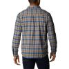 Columbia Mens Cornell Woods Fleece Lined Shirt Jacket(Night Tide Medium Tartan)