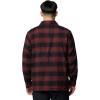 Columbia Mens Cornell Woods Fleece Lined Shirt Jacket(Spice Buffalo Tartan)