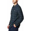 Columbia Mens Cornell Woods Fleece Lined Shirt Jacket(Spruce Medium Tartan)