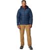Columbia Men’s Delta Ridge II Down Hooded Jacket, Collegiate Navy, Large