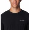 Columbia Mens Endless Trail Running Tech Tee(Black/Pale Blue Montrail Graphic)