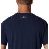 Columbia Mens Endless Trail Running Tech Tee(Collegiate Navy)