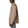 Columbia Mens Flare Gun Stretch Flannel(Ancient Fossil Small Check)