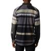 Columbia Mens Flare Gun Stretch Flannel(Black Big Check Plaid)