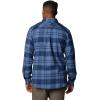 Columbia Mens Flare Gun Stretch Flannel(Collegiate Navy River Crossing Plaid)