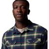Columbia Mens Flare Gun Stretch Flannel(Collegiate Navy Two Lane Tartan)