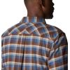 Columbia Mens Flare Gun Stretch Flannel(Cordovan Shadow Plaid)