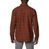 Columbia Mens Flare Gun Stretch Flannel(Dark Amber Small Check)