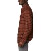 Columbia Mens Flare Gun Stretch Flannel(Dark Amber Small Check)