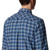 Columbia Mens Flare Gun Stretch Flannel(Dark Mountain Gradient Check)