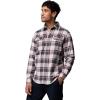 Columbia Mens Flare Gun Stretch Flannel(Dark Stone Trails Edge Plaid)